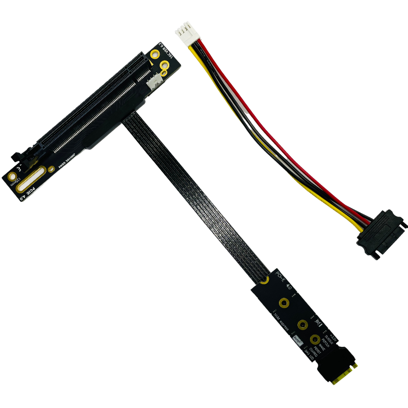 To PCIe X16 Graphics Card Adapter M2 Nvme GEN4 To X4