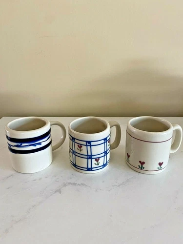 Set of Three Hartstone Pottery USA Mugs