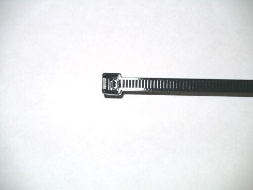 (100) 8" Hose Cable Ties 1/16to1-3/4" w/Radius Head 60# USA MERC 54-816311T - Picture 4 of 5