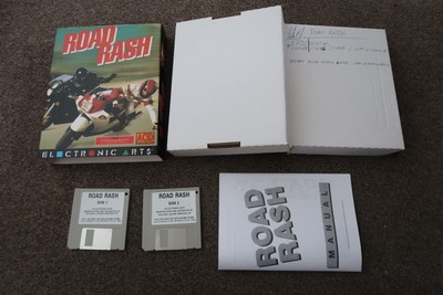 Road Rash von Acid Software ~ originalverpacktes Amiga Spiel