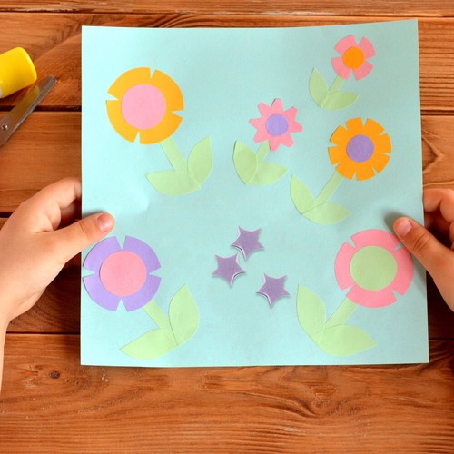 1080 Pezzi Strisce di Carta Stella Origami a Cinque Punte per Artigianato - Foto 6 di 12