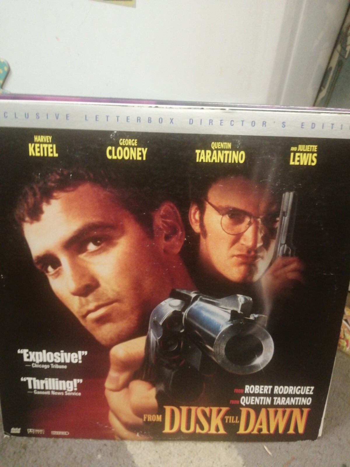 Dusk till dawn letterbox edition Laserdisc 