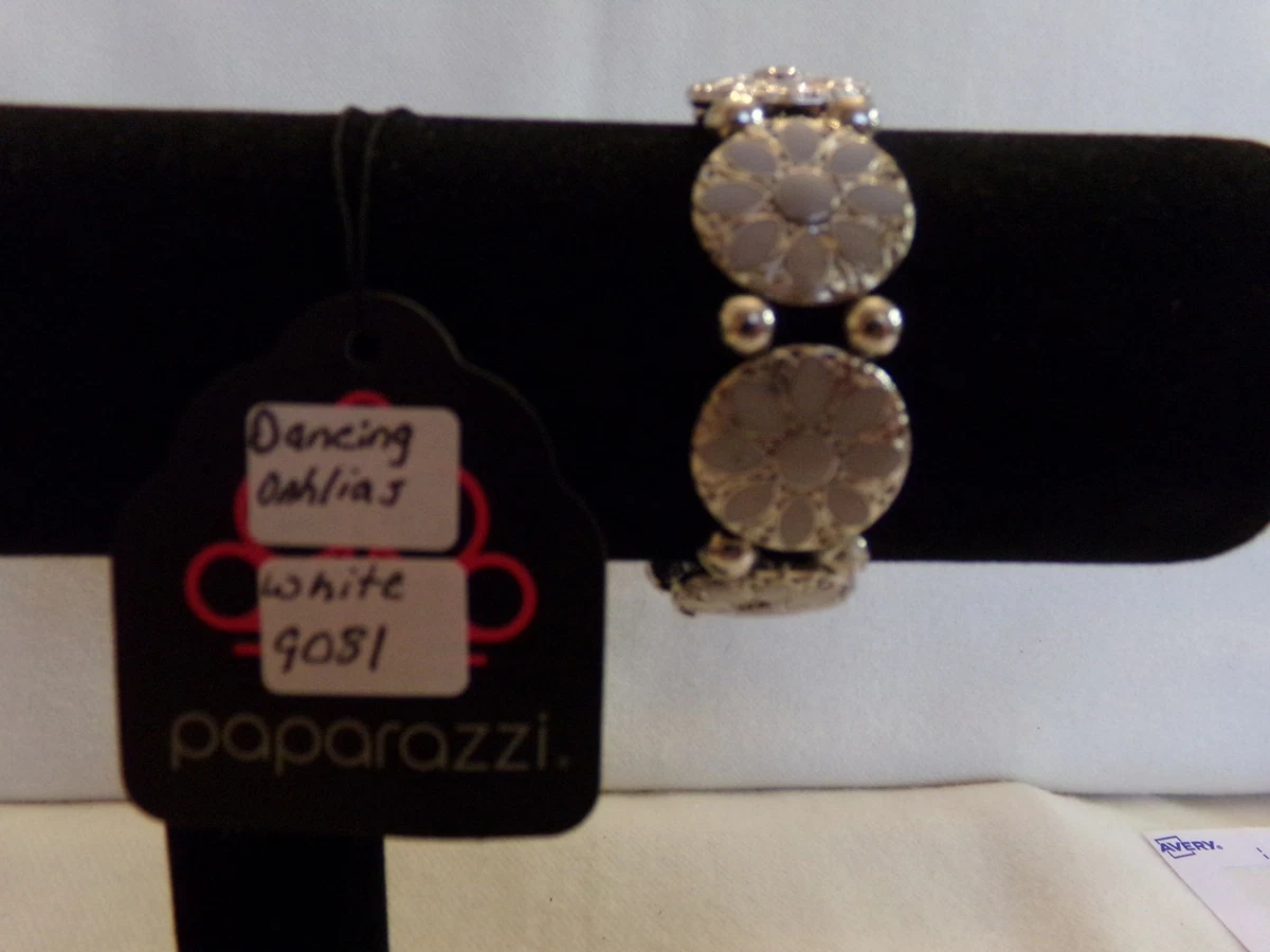Dancing dahlias discount white bracelet