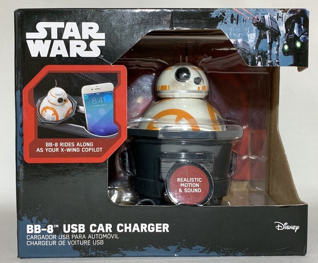 Star Wars Disney Bb 8 Usb Car Charger 2 Charging Ports Think Geek For Sale Online Ebay