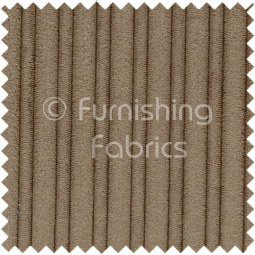 Miękki aksamitny sznurek jumbo tapicerka sofy poduszka materiał w kawie mokki - Zdjęcie 1 z 5