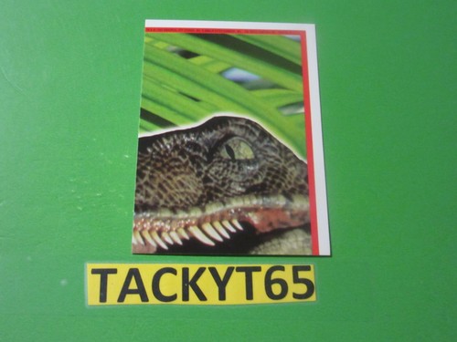 1993 JURASSIC PARK SINGLE STICKER(S) NEW YOU CHOOSE - Picture 14 of 30