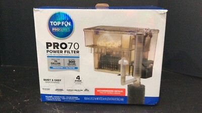 Top Fin Pro70  Power Filter Proseries 300 Gallon Aquarium DAMAGE BOX (A16)