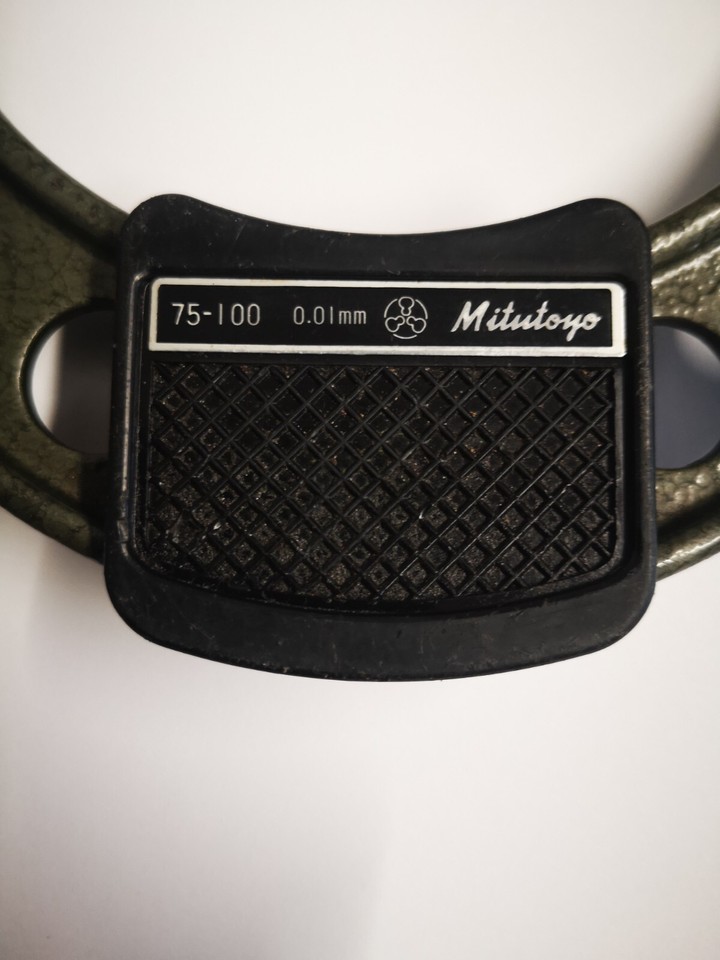 Mitutoyo Micrometer 75 100 mm eBay