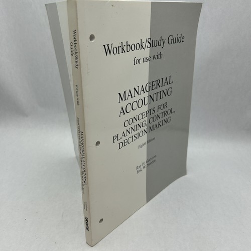 Managerial Accounting Hardcover Garrison - Picture 2 of 4