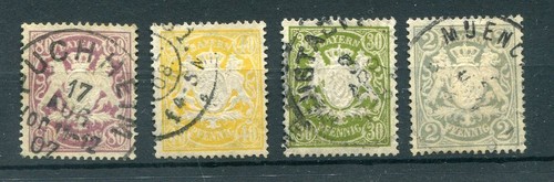 Bavaria 65/68 Series Printed Stamped 10EUR Real