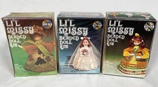 Vintage LI'L MISSY 3 WALCO Doll Kit LOT SCARECROW 13388 BRIDE 13304 POCAHONTAS