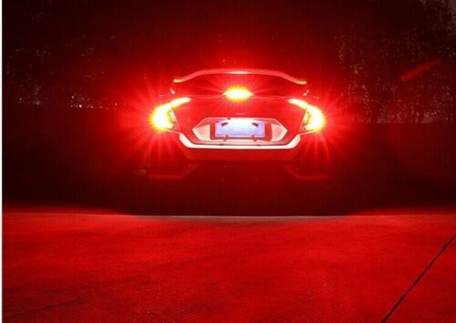 2X BAY15D 1157 RED LED BRAKE STOP TAIL LIGHT BULBS GLOBE SUPER BRIGHT ERROR FREE - Picture 3 of 3
