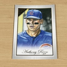2019 Topps Gallery #OBT-AR Anthony Rizzo Jumbo Box Topper Card