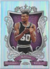 2023-24 Topps Chrome David Robinson Roundball Royalty #RR-8 Spurs