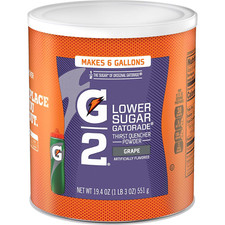 Gatorade Thirst Quencher Powder, G2 Low Calorie, Grape, 19.4 Ounce Pack of 3 