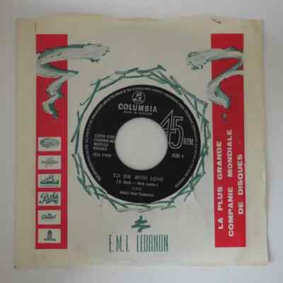 Lulu Lets Pretend / To Sir With Love Vinyl Single 7inch Columbia