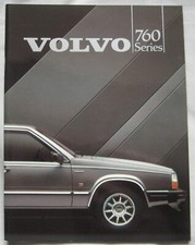 1984 Volvo 760 Brochure Pub.No. MS/PV 439-84