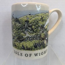 Isle of Wight Chessell Ware Mug Pottery Handmade