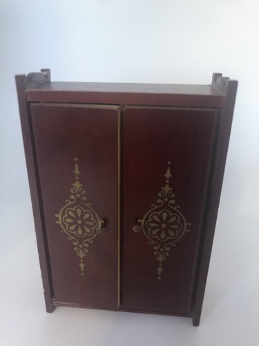 LUNDBY Vintage Armoire “Wardrobe Closet Classic Mahogany Collection 1979