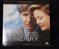 LASERDISC - HARRISON FORD REGARDING HENRY- WIDESCREEN EDITION