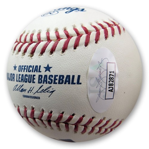Wally Moon Signed Autographed Baseball Cardinals Dodgers 1954 NL ROY JSA AJ82871 - Picture 2 of 3