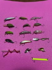 Minoh Minow Lure Set 16pcs, Fishing Lures for Trout, Hard Baits, Bulk Sale