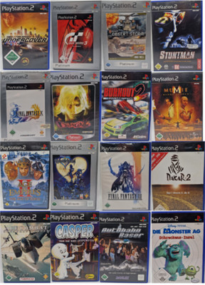 Playstation 2 Spiele Auswahl Konvolut Guter Zustand