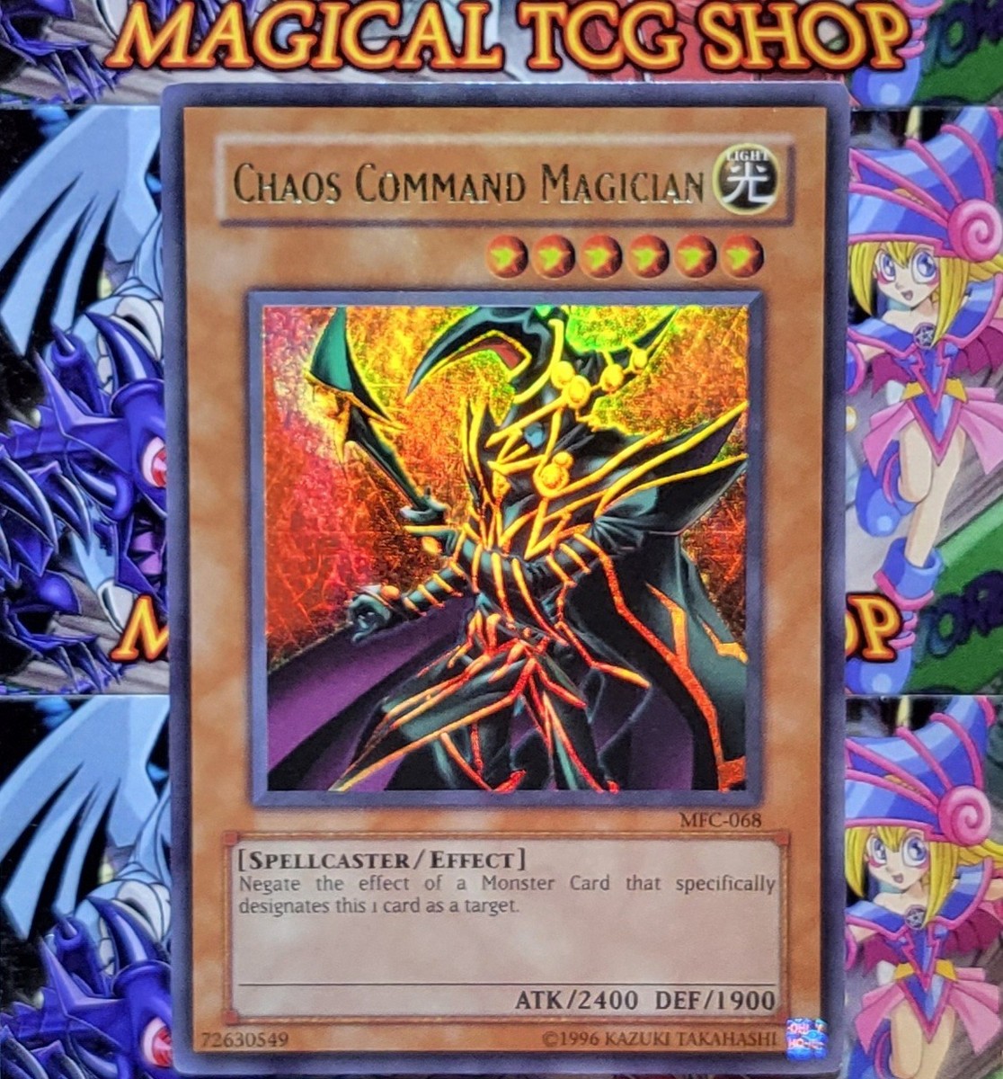 Yugioh Chaos Command Magician Magician's Force Ultra Rare MFC-068