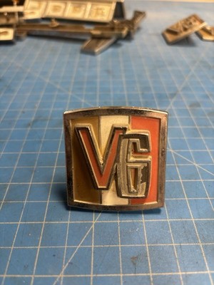 Used Vintage V6 Emblem JEEPSTER COMMANDO Trim Badge Ornament JEEP CJ Truck#6