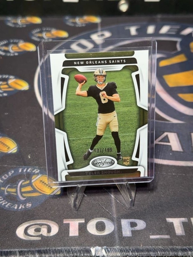 2025 Panini Certified #102 Tyler Shough #/499