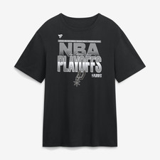 Men's Black San Antonio Spurs 2026 NBA Playoffs T-Shirt