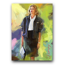 Charlotte Blackwood Art Card Limited 29/50 Vela Signed (Movies Characters)