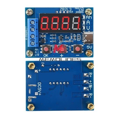 ZB2L3 DC 4.5-6V   Capacity Tester Module Li-ion   Discharge Analyzer #zc