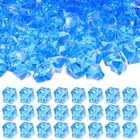 450pcs Fake Ice Cubes Acrylic Ice Cubes Fake Ice Cube Fish Tank Photo Props