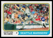 2023 Topps Heritage - Easton McGee #178 *RC* - Seattle Mariners