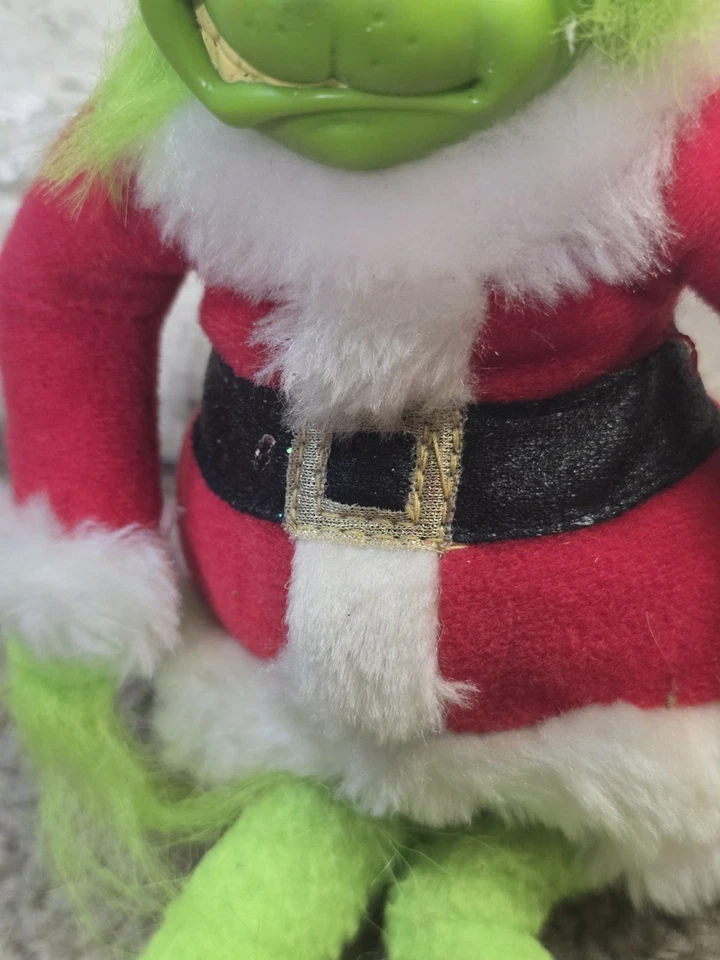 DR. SUESS HOW THE GRINCH STOLE CHRISTMAS POSE 'N PLAY PLUSH PLAYMATES TOYS 2000 - Image 3 of 4