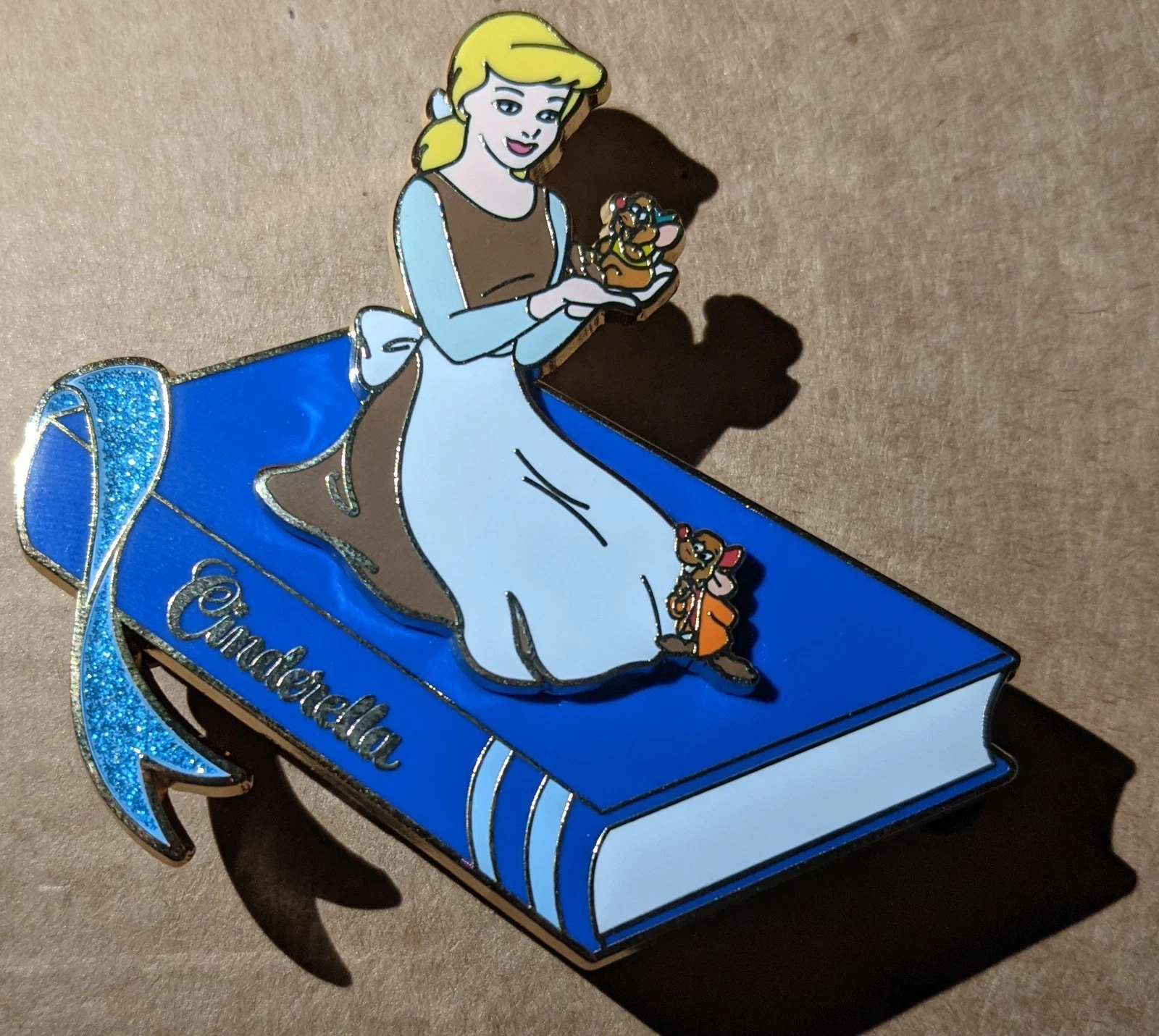 Disney Cinderella Gus Jaq WDI Storybook Collection Treasury of Tales LE 250 Pin