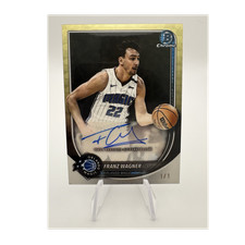 Marketplace image: 2025-26 SUPERFRACTOR Bowman Chrome Franz Wagner Autograph 1/1 Orlando Magic MINT