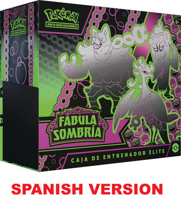 Pokemon TCG SPANISH Scarlet and Violet Shrouded Fable Elite Trainer Box