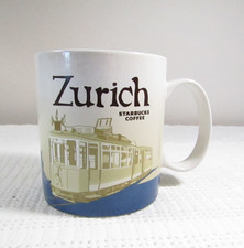 STARBUCKS Zurich Switzerland Global Icons 16 oz Coffee Tea Cup Mug 2015