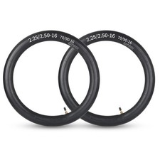 Dirt Bike Inner Tubes 2 Pack 2.25/2.50-16" with TR4 Valve Stem for Off-Road Use