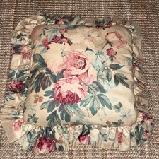 Vintage Ralph Lauren Elisa Ruffled Throw Pillow With Insert 24  