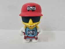 Kidrobot The Simpsons Moe's Tavern Duffman 2¾" Vinyl Mini Figure, *No Bottles*
