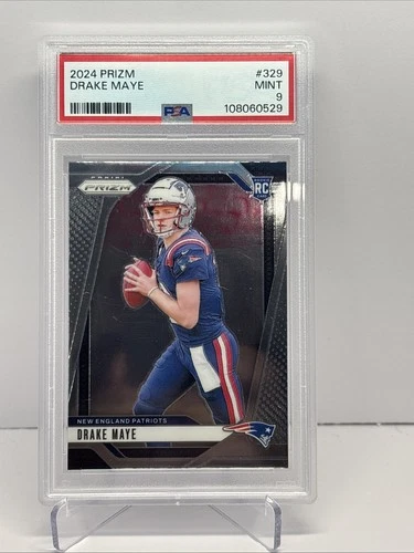 2024 Prizm Drake Maye Base PSA 9