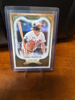 2026 Topps Tier One - Gunnar Henderson #38 Gold #'d /125