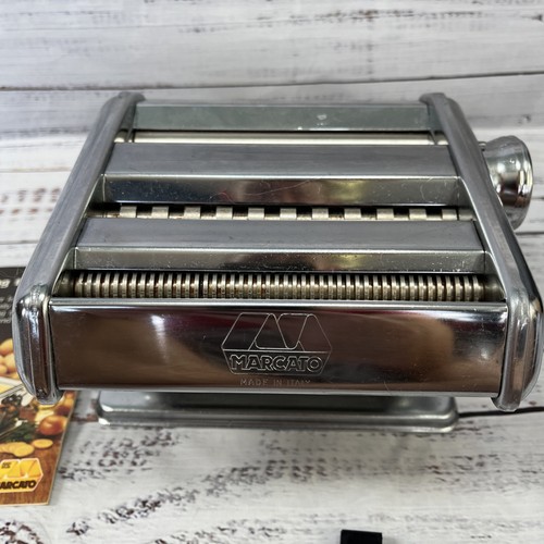 Pasta Maker Machine Model 150 Ampia Brevettata Marcato Italy Stainless - Picture 9 of 10
