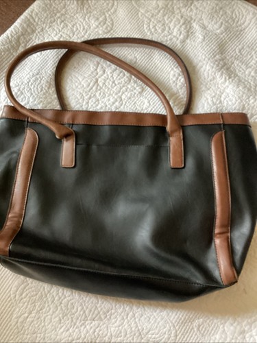 Merona Faux Leather Large Tote Bag - Picture 2 of 3