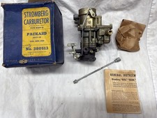 Vintage 1937-39 Packard Car 1156 1600 1700 Stromberg Carburetor Nos 380513