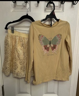 Girls Shirt And Tutu Skirt