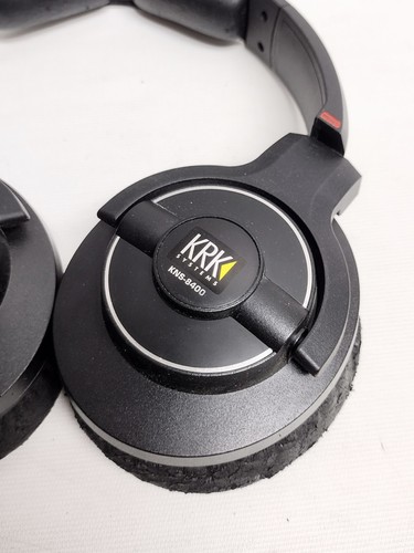 KRK KNS8400 Wired Over-Ear Pro Kopfhörer Studiomonitore - Brauche Ohrpolster - Bild 3 von 5